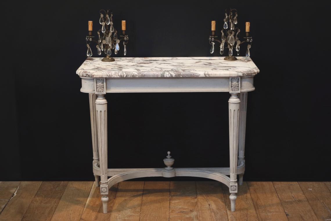 Custom-Built Louis XVI Style Console